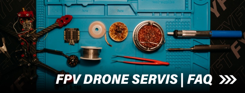 FPV drone servis FAQ otázky a odpovědi